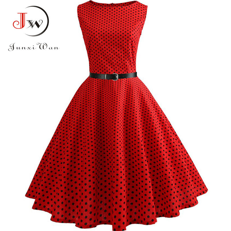 Retro Vintage 50s 60s Rockabilly Swing Dress 1