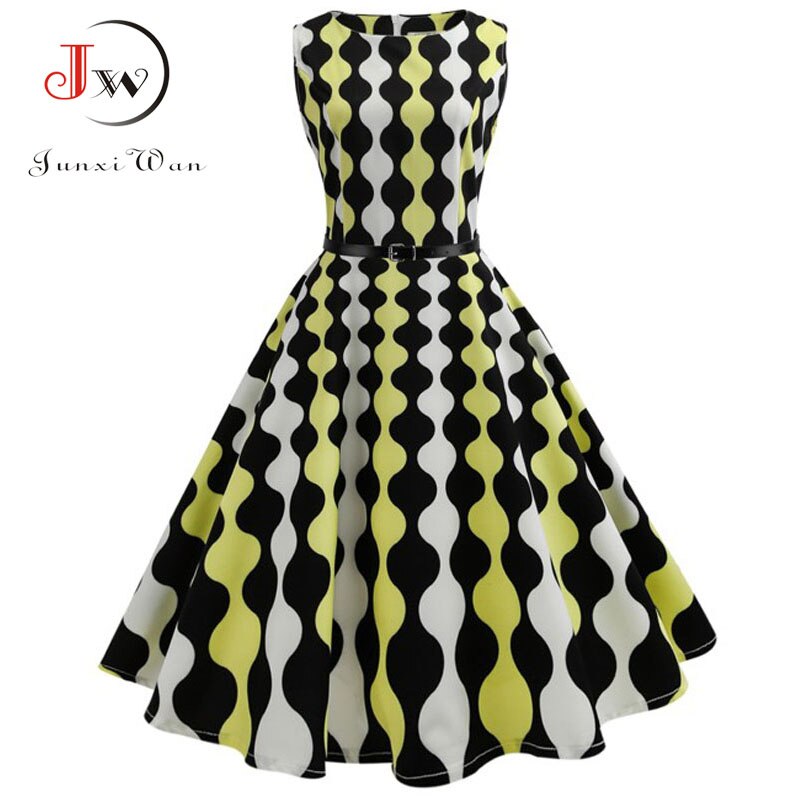 Retro Vintage 50s 60s Rockabilly Swing Dress