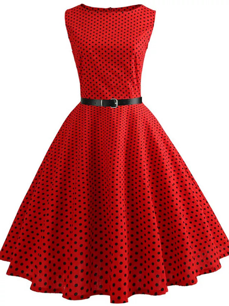 Retro Vintage 50s 60s Rockabilly Swing Dress