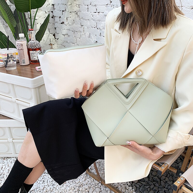 High Quality Inverted Triangle Basket Bag