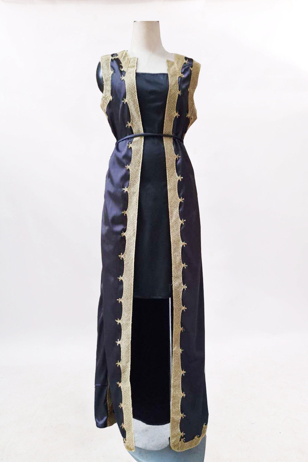 Two Piece Set Women Black Elegant Dress