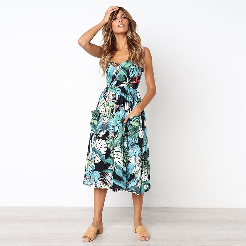 Vintage Casual Sundress 1