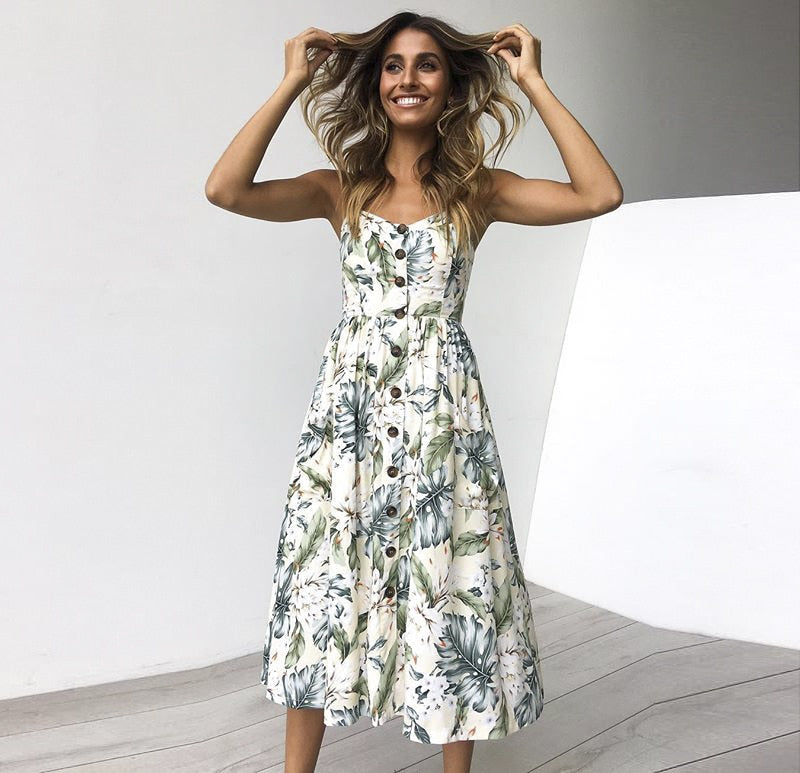 Vintage Casual Sundress