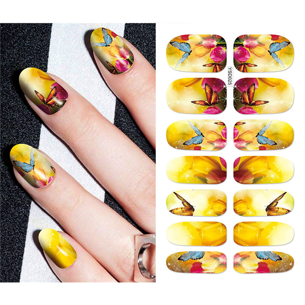 Water Nail stickers For Whole Nails