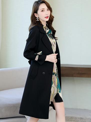 Double Breasted Blazer Long Sleeve Dress