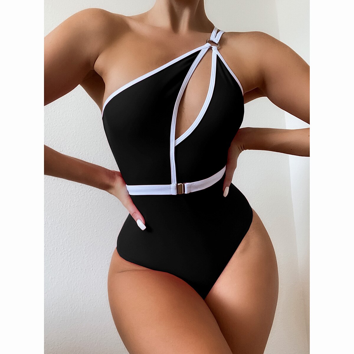 One Shoulder Swimwear