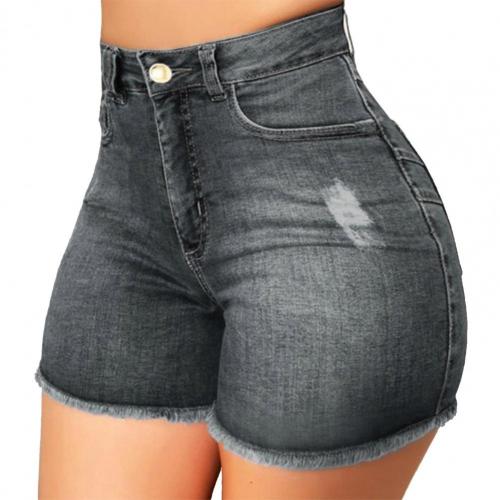 High Waist Denim Shorts Women's