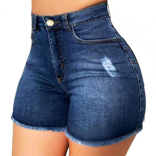 High Waist Denim Shorts Women's